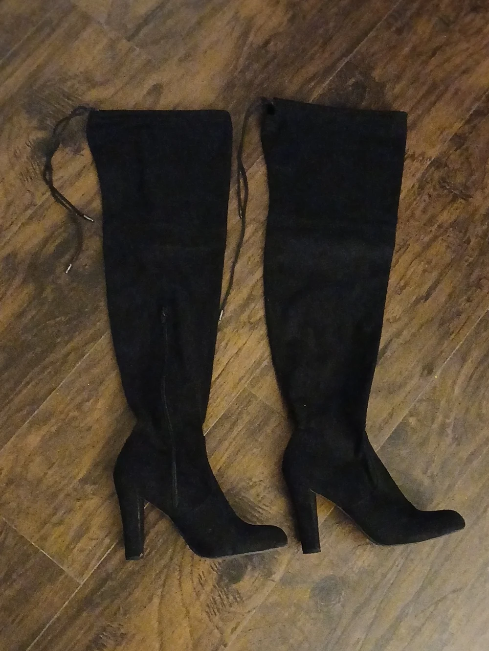 Target Black Over-the-Knee High Heel Boots